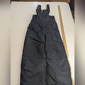 Champion Ski Snow Bibs Pants Youth Kids Unisex Bibs SZ ES 4-5 Black